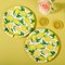 Lemon Party Plates Summer Fruit Disposable Paper Plates 7 (Yellow,Green)